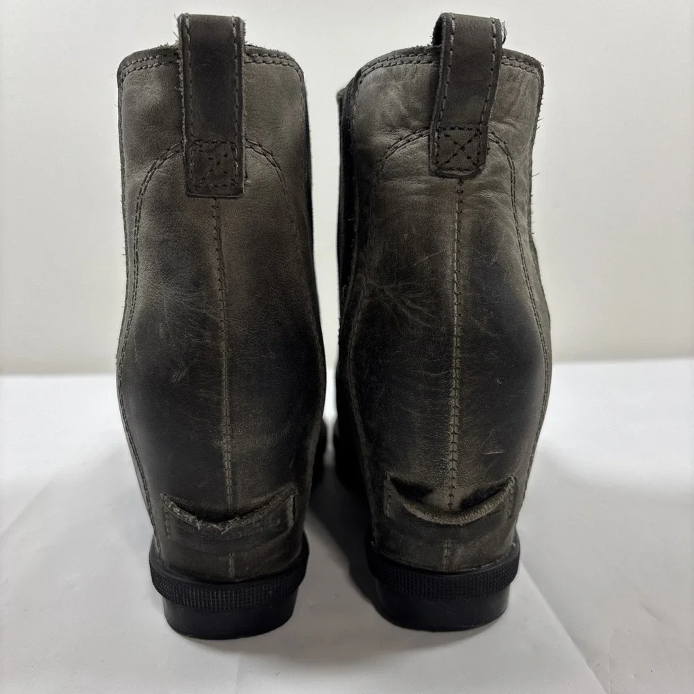 Sorel Joan of Arctic‎ Wedge II Womens 7 Chelsea Ankle Boots NL3022-052 Bootie